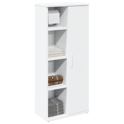 Badezimmerschrank Mit Rollenhalter 39X22X90 Cm