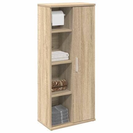 Badezimmerschrank Mit Rollenhalter 39X22X90 Cm