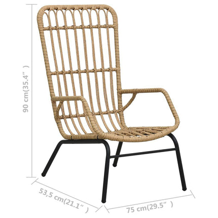 Gartenstuhl Poly Rattan