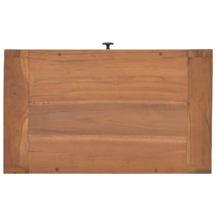 Nachttisch 50X30X35 Cm Teak Massivholz