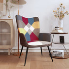 Relaxsessel Mit Hocker Patchwork Stoff