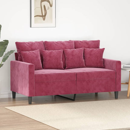 2-Sitzer-Sofa Samt