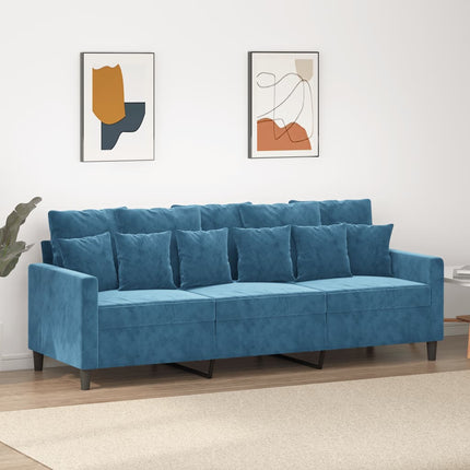 2-Sitzer-Sofa Samt