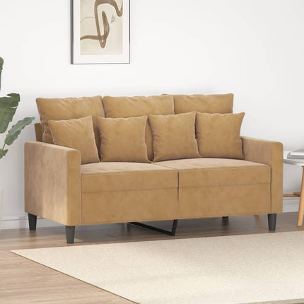 2-Sitzer-Sofa Samt