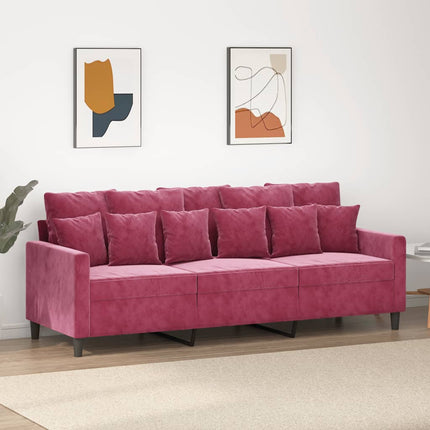 2-Sitzer-Sofa Samt