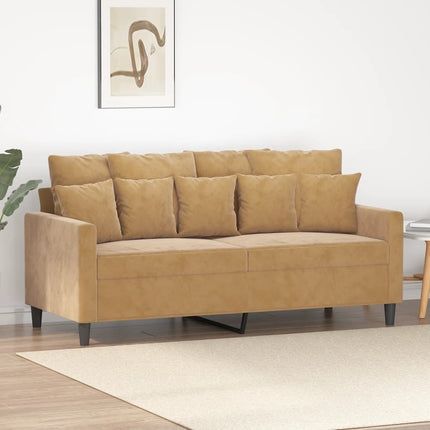 2-Sitzer-Sofa Samt